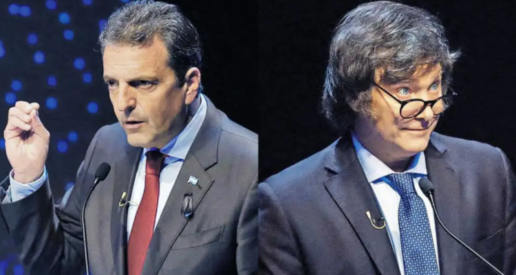 Batalla final en Argentina Massa y Milei debaten este domingo por última vez antes de las elecciones