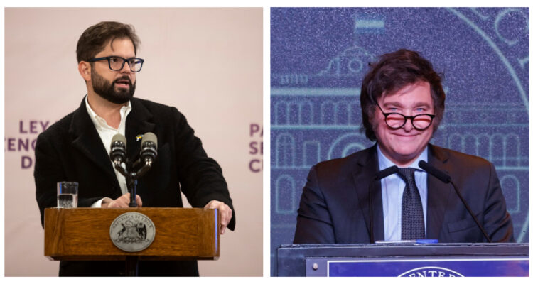 Boric se contacta vía telefónica con Milei tras triunfo en elecciones argentinas