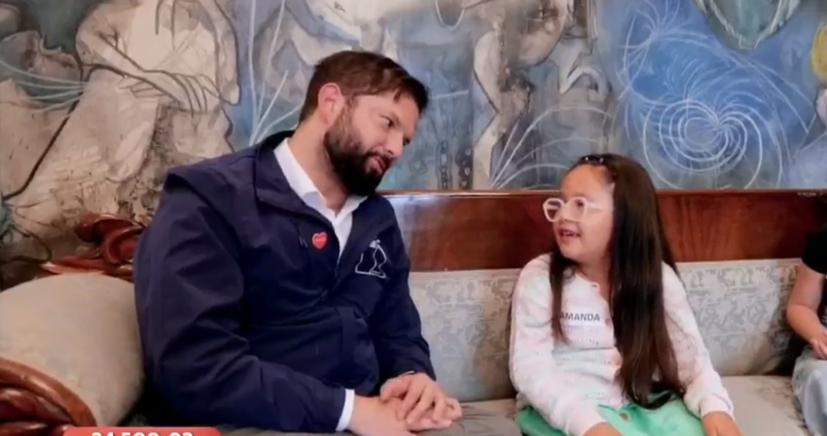 Presidente Boric y pregunta de niños