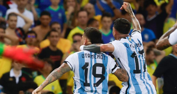 Argentina venció a Brasil en el Maracaná por Clasificatorias