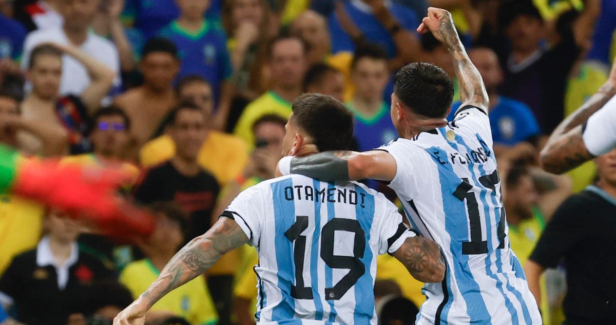 Argentina venció a Brasil en el Maracaná por Clasificatorias