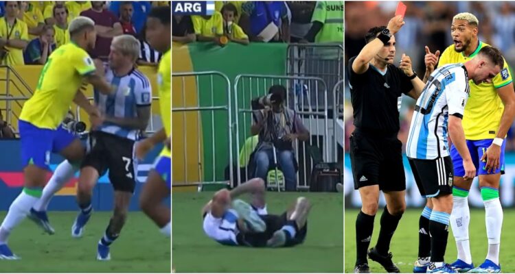 Expulsión de Joelinton