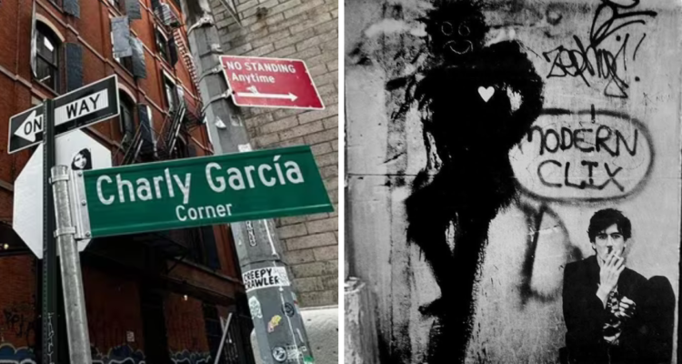 “Déjeme en Walker St. … y YO”: Nueva York rinde homenaje y nombra esquina en honor a Charly García