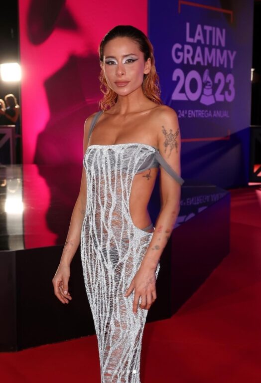 Brillos, transparencias y Shakira: Los looks que marcaron la alfombra roja de los Latin Grammy 2023