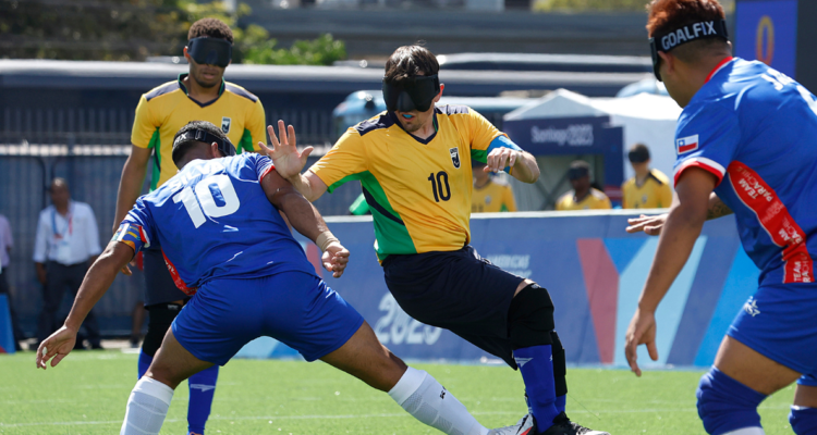 Chile cae ante Brasil en un reñido encuentro en el fútbol para ciegos en los Juegos Parapanamericanos.