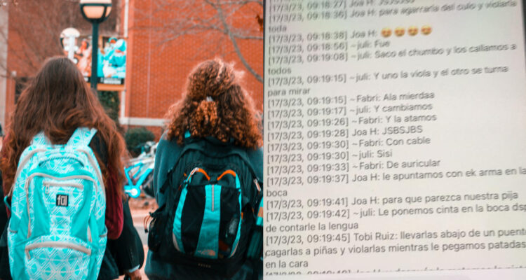 Alumnos planeaban “violar” y “matar” a sus compañeras de colegio por “feminazis” en Argentina