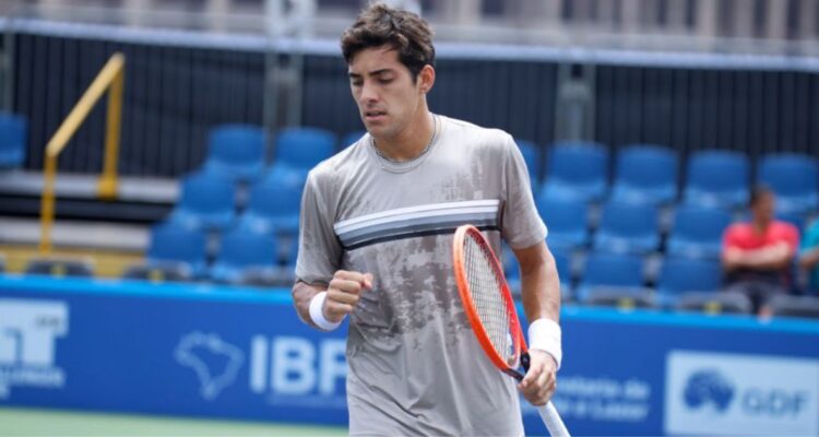 Cristian Garin vuelve a las canchas con claro triunfo en el Challenger de Brasilia