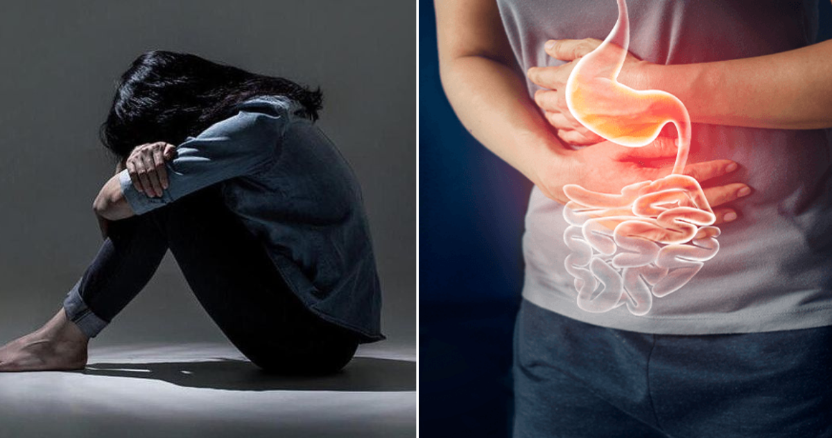 Depresión y problemas intestinales