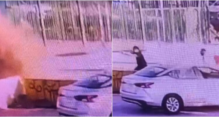 Carabinera herida tras ser atacada con granada en Santiago