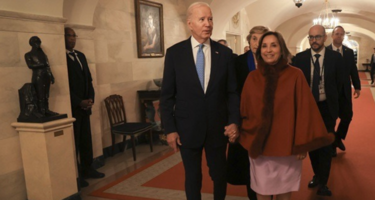 Joe Biden y Dina Boluarte | RPP