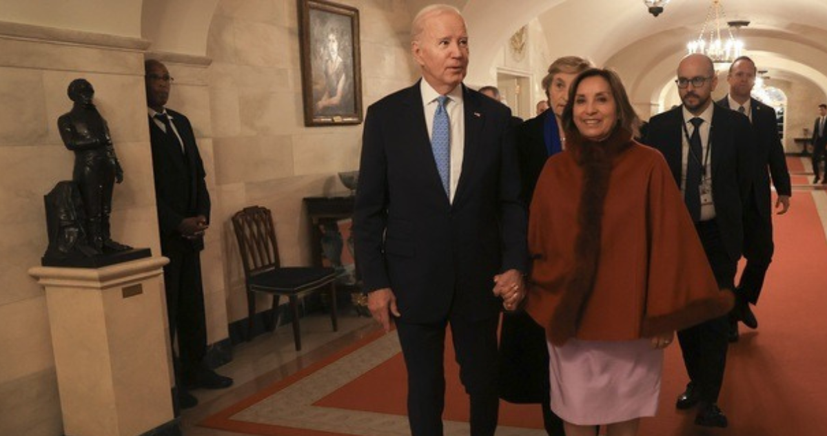 Joe Biden y Dina Boluarte | RPP