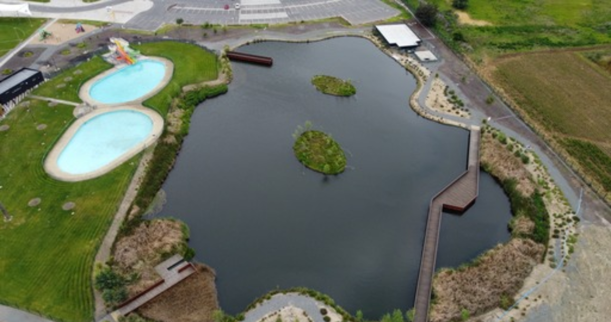 Laguna artificial Chillán