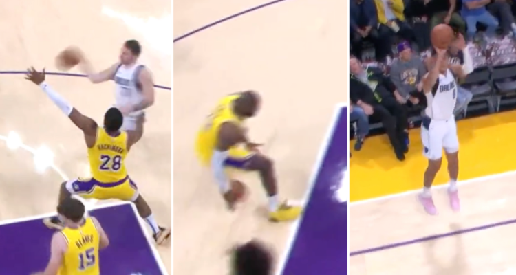 El pase de Luka Doncic que humilló a LeBron James en victoria de Dallas Mavericks ante Los Angeles Lakers.