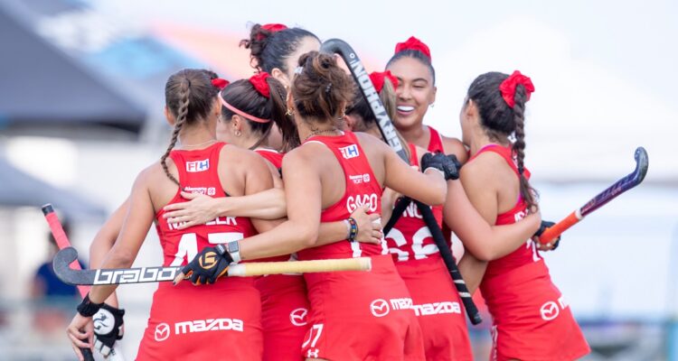 Las Diablas se preparan para debut en el Mundial de Hockey Césped Junior.