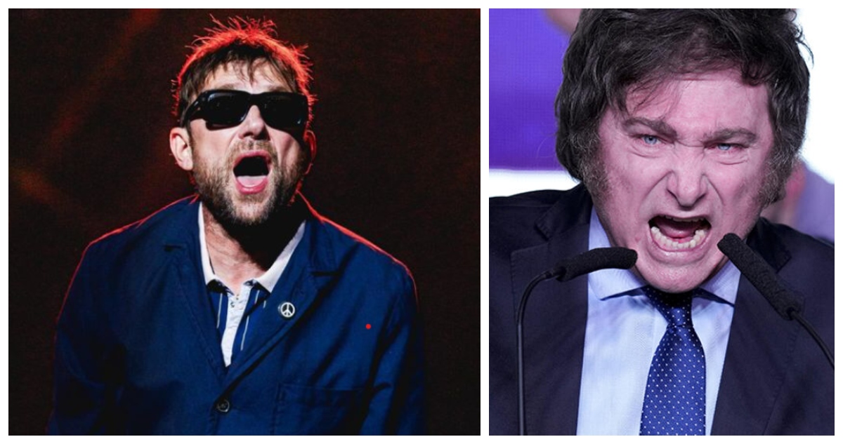 El mensaje de Damon Albarn en Chile sobre el triunfo de Milei en Argentina: “Eso no esrá bien”