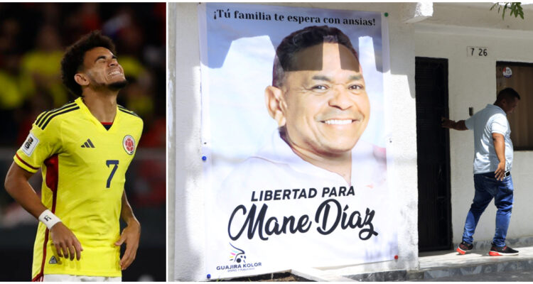 Guerrilla ELN reconoce “error” tras secuestro del papá del seleccionado colombiano Luis Díaz