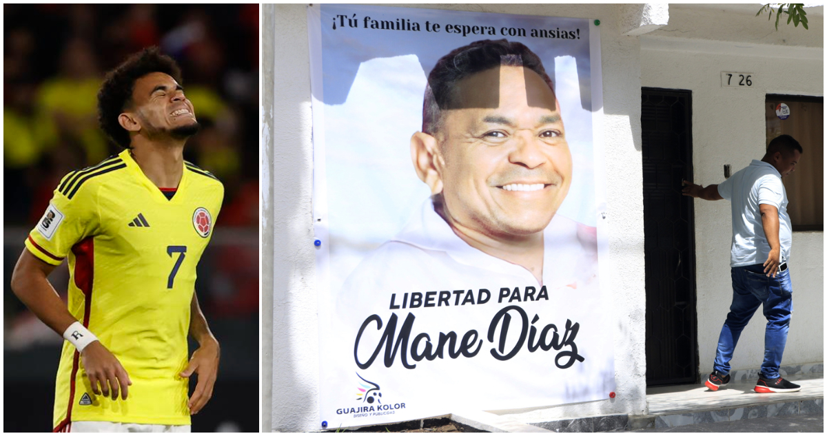 Guerrilla ELN reconoce “error” tras secuestro del papá del seleccionado colombiano Luis Díaz