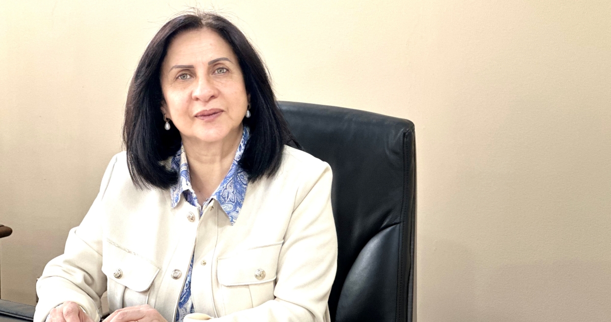 Embajadora de Palestina, Vera Baboun