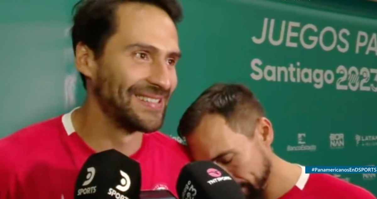 La emoción de Emil Feuchtmann tras el retiro de su hermano de La Roja de balonmano.