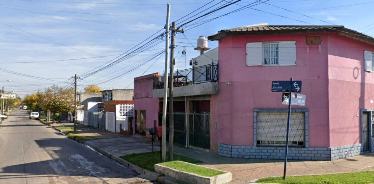 Barrio en Morón, Buenos Aires, donde ocurrió la tragedia 