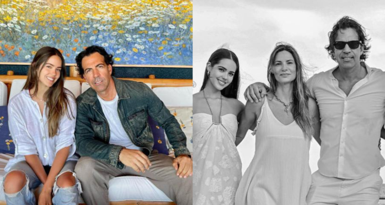 Celeste y Felipe Viel en fotografías familiares en referencia a su participación en Miss Universo 2023