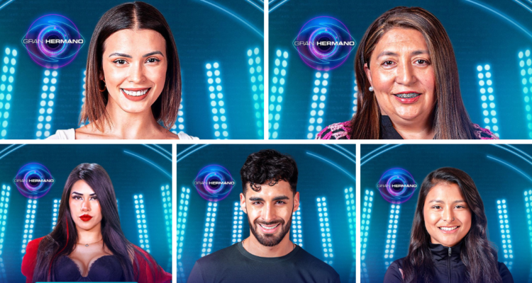 Cony Capelli, Jennifer Galvarini (Pincoya), Scarlette, Jorge Aldoney y Viviana Acevedo, los semifinalistas de Gran Hermano en referencia a su final