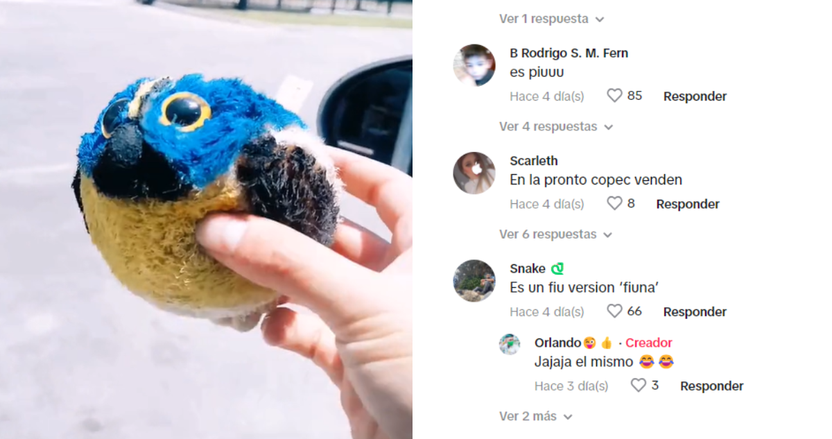 “Es Piu”: Hombre compró un Fiu en internet para su hija y le llegó un peluche pintado con témpera