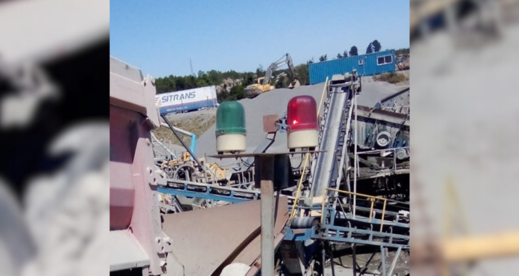 Hombre resulta con su brazo cercenado tras caer a una máquina productora de áridos en Puerto Montt