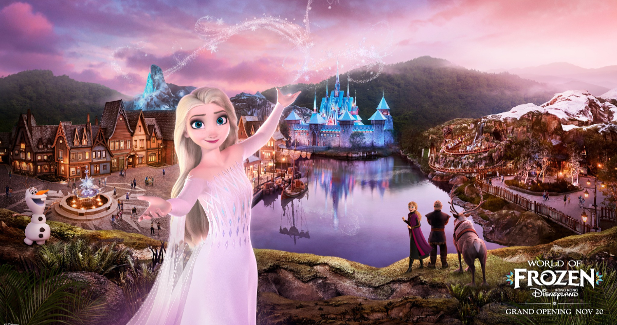 Disney anuncia “Frozen 4” en inauguración de nuevo parque de diversiones dedicado a las películas