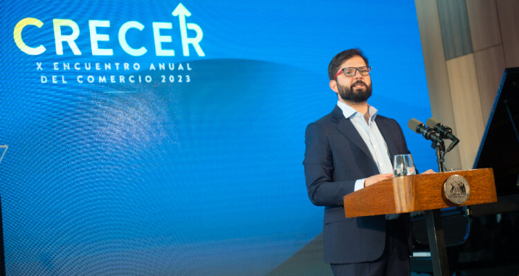 Presidente Gabriel Boric en el encuentro anual de la CNC