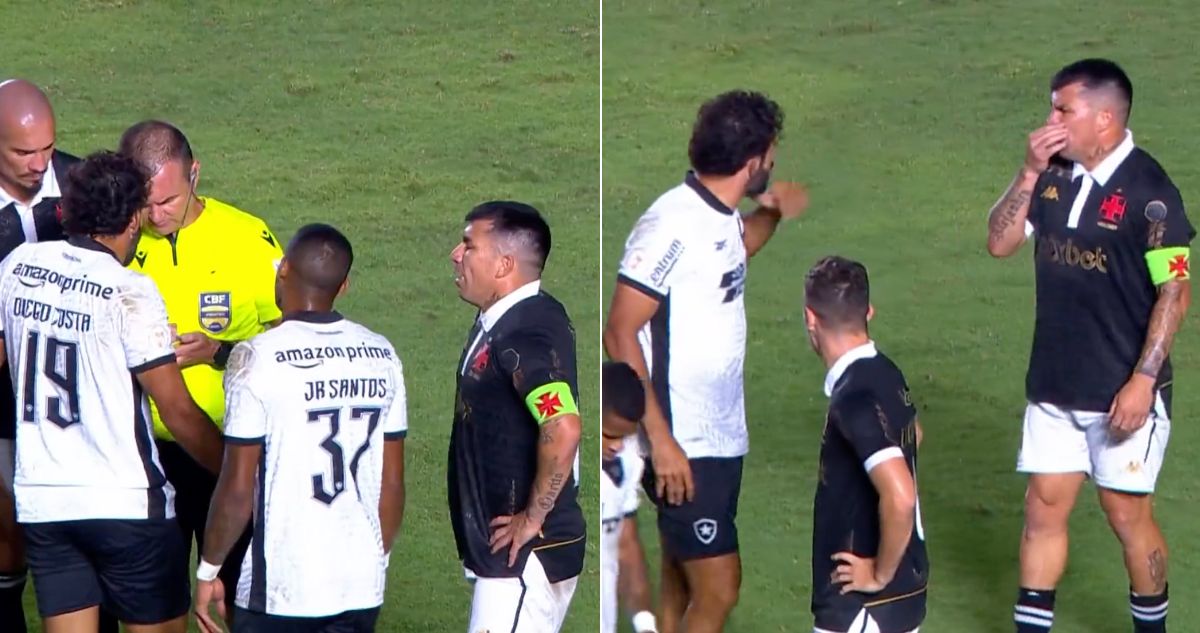 Gary Medel dejó furioso a Diego Costa con burlesco gesto en Brasil