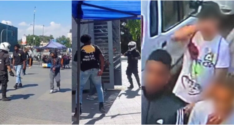 Liberan a menores detenidos por amenazar a guardias municipales en parque Quinta Normal