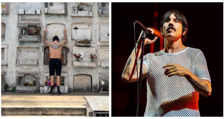 Habla el fotógrafo de misteriosa imagen del vocalista de Red Hot Chili Peppers en Cementerio General