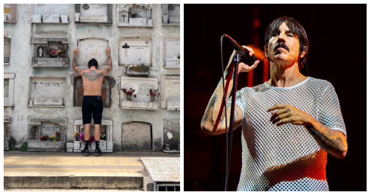 Habla el fotógrafo de misteriosa imagen del vocalista de Red Hot Chili Peppers en Cementerio General