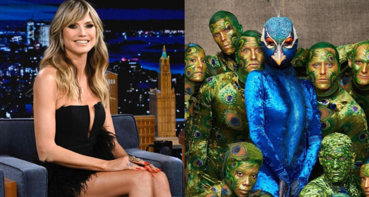 Heidi Klum en su disfraz de Halloween de 2023