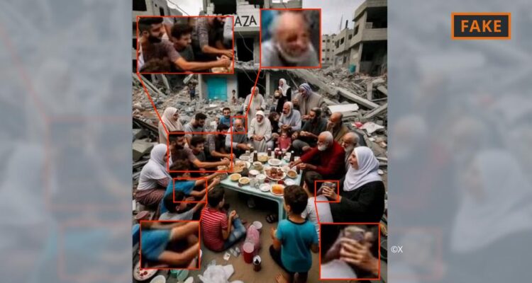 Ataques y soldados falsos: Las imágenes creadas con IA sobre la guerra entre Israel y Hamás