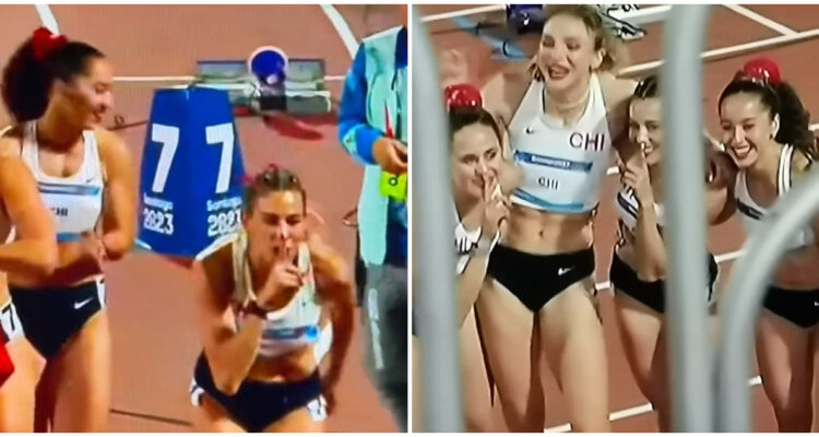 Isidora Jiménez mandando a callar