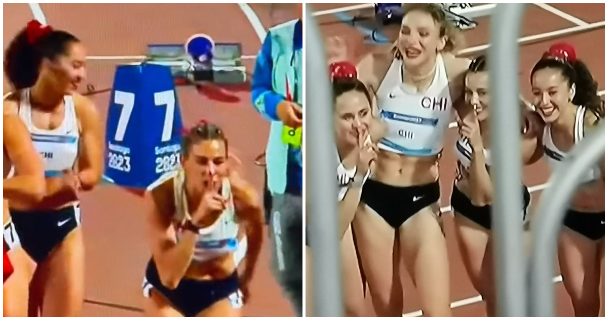 Isidora Jiménez mandando a callar