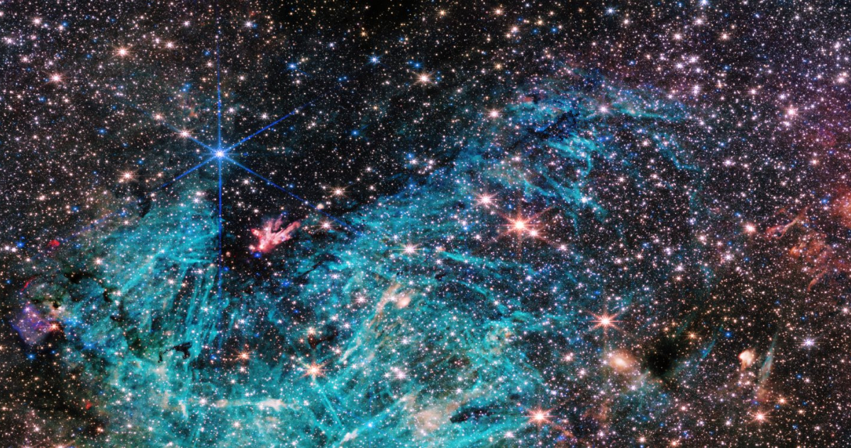 500.000 estrellas en una sola imagen: el telescopio James Webb mostró la Vía Láctea como nunca antes