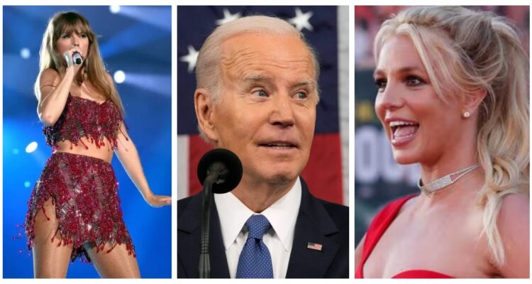 Joe Biden confunde a Taylor Swift con Britney Spears: quiso hacer una “broma” durante discurso