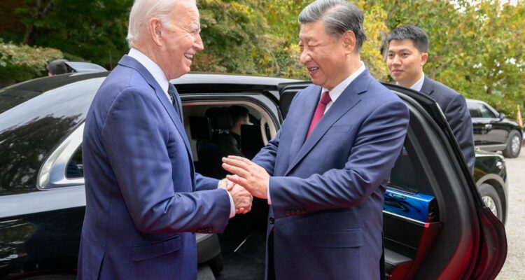 Xi Jinping y Joe Biden