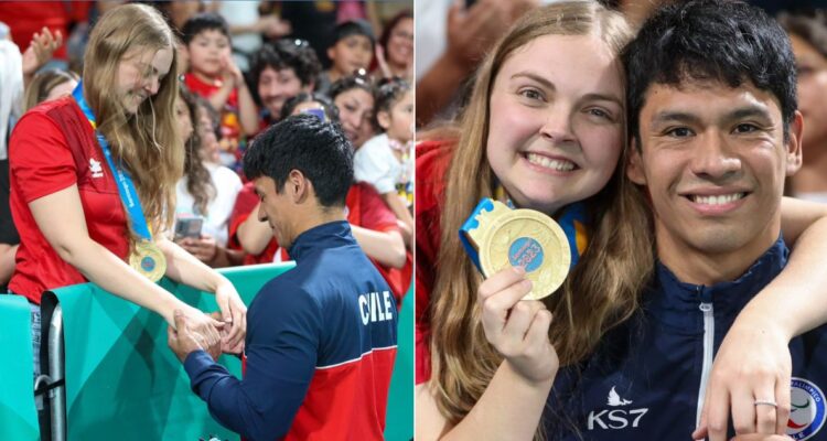 Jorge Carinao le pide matrimonio a su novia tras brillar en Santiago 2023