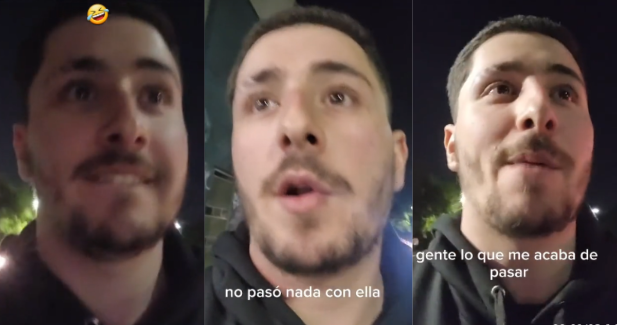 Abandona a su cita y se fue con el guitarrista
