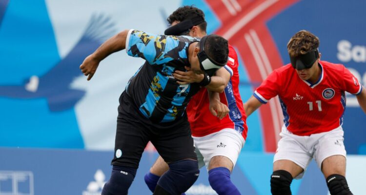 Chile cayó con ARgentina en fútbol para ciegos de los Juegos Parapanamericanos