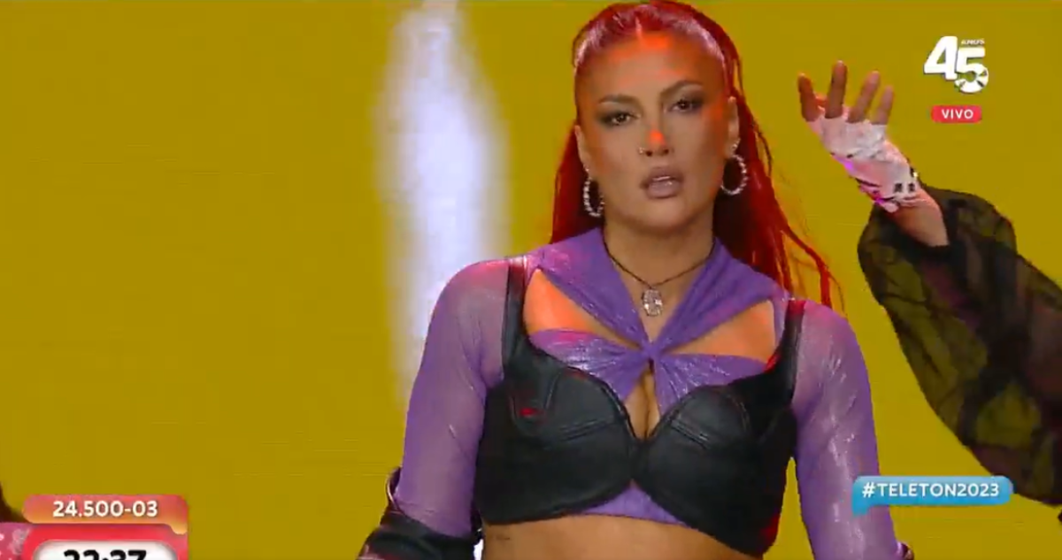 Karen Paola en Teletón