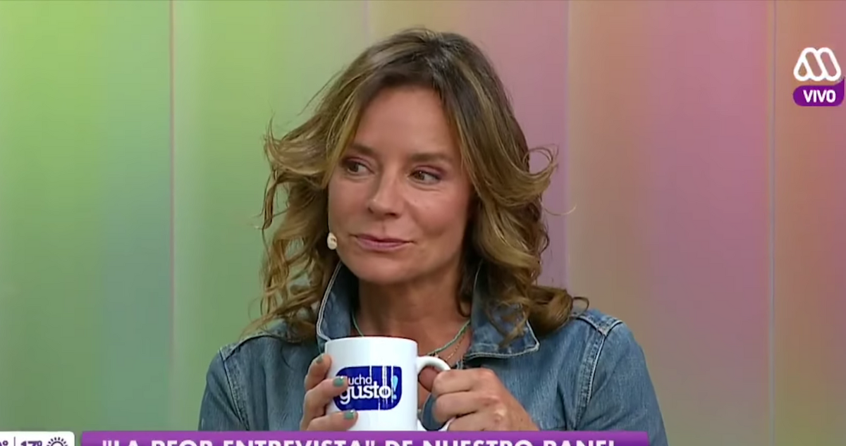 Kathy Salosny en Mucho Gusto en referencia a episodios de maltrato