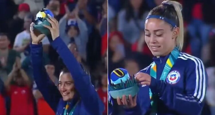 La Roja femenina pasó las penas con Fiu: el fenómeno panamericano consoló a plantel tras perder el oro