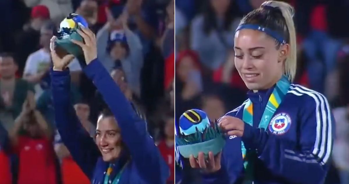 La Roja femenina pasó las penas con Fiu: el fenómeno panamericano consoló a plantel tras perder el oro
