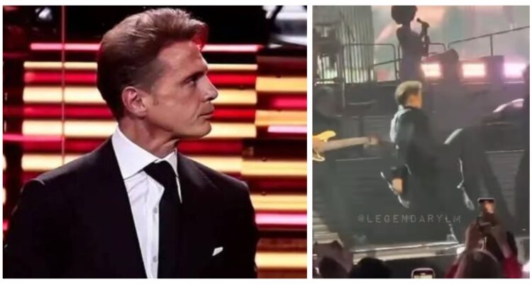 Luis Miguel responde a demanda por pensión de alimentos y sufre caída en show en México