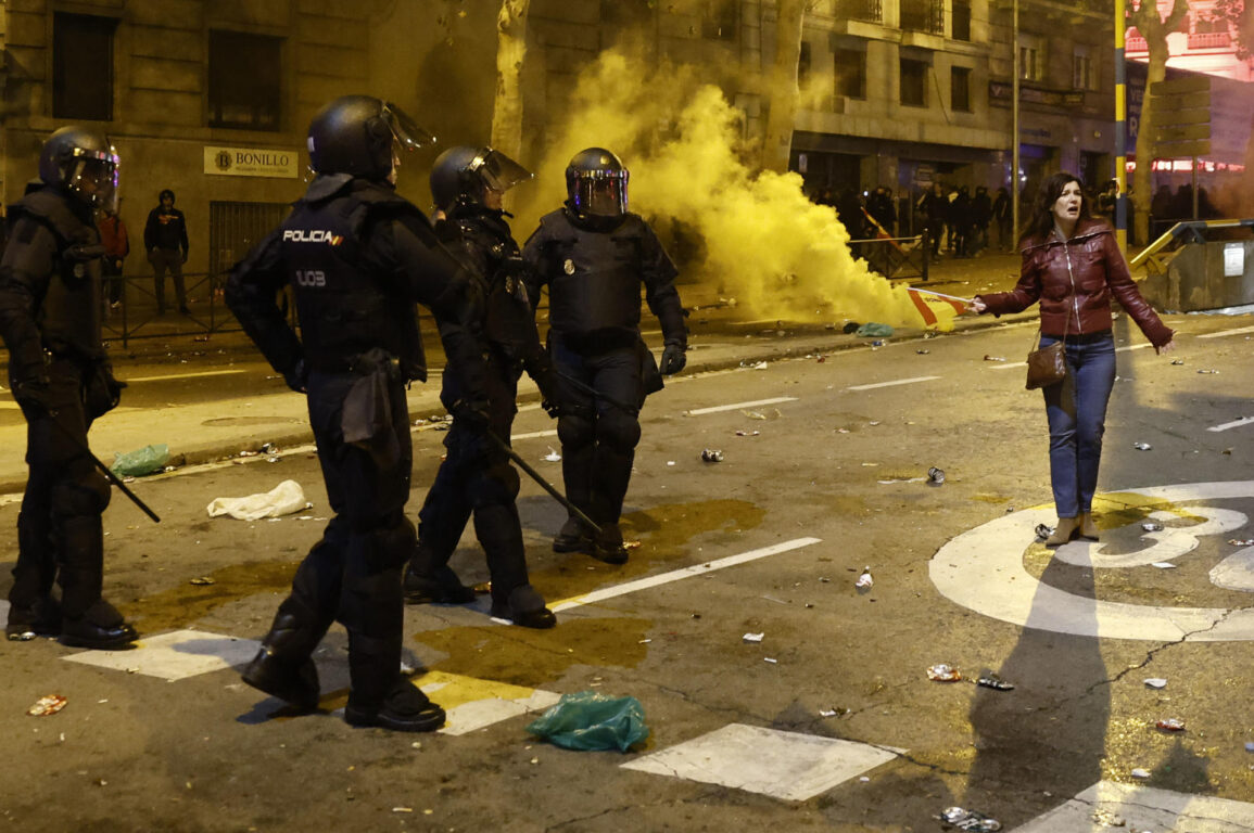 protesta en España